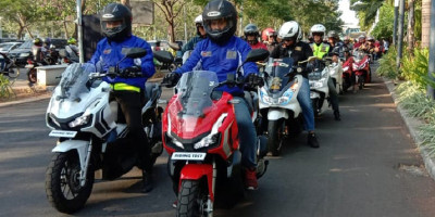 Skutik Baru Honda ADV 150 Mengaspal di Bekasi