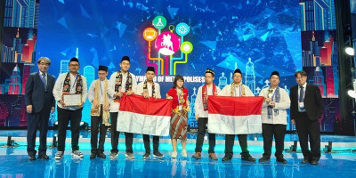 Tim Pelajar DKI Jakarta Raih Juara Kedua di Olimpiade Metropolis Moskow