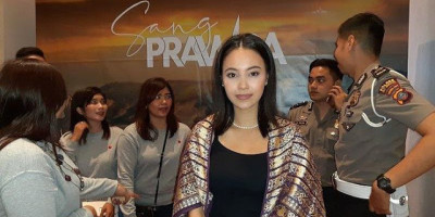Anggika Greget Lihat Akting Perwira Polisi