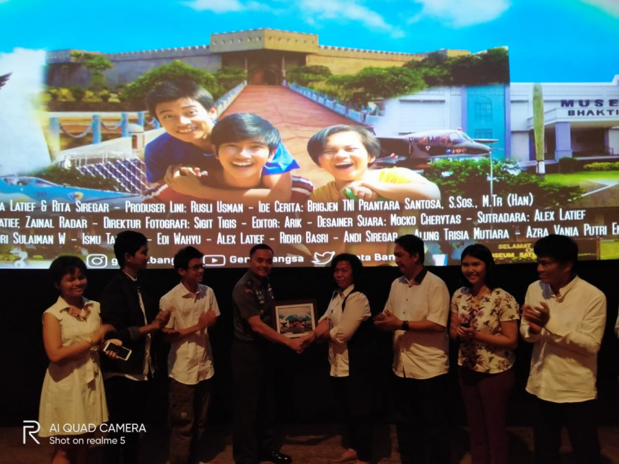 Kapusjarah TNI Launching Film Genta “Ayo Ke Museum”
