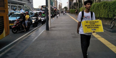 Data Kecelakaan Pejalan Kaki di Indonesia Nomor Dua Terburuk  