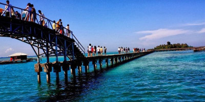 1.453 Wisatawan Menikmati Libur Imlek di Pulau Tidung