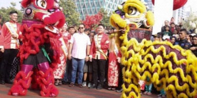Begini Cara Anies Nikmati Libur Imlek