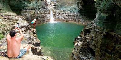 Air Terjun Waimarang Sungguh Mempesona
