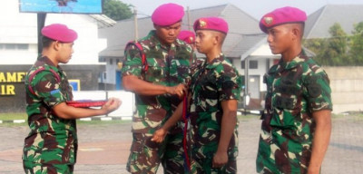 12 Prajurit Remaja Resmi Gabung Yontaifib 2 Marinir TNI AL