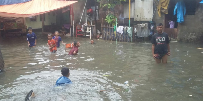  Beberapa Wilayah Ibu Kota Kembali Terendam