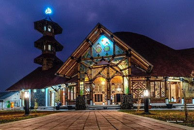 Saka Buana, Masjid Bambu Terbesar di Banten