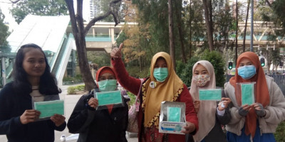 Antisipasi Corona, Mufida Kirim 10 Ribu Masker untuk Pekerja Migran