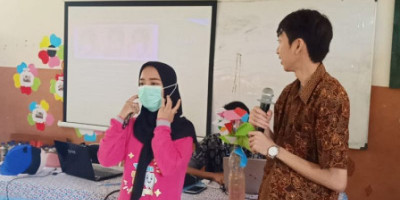 Pelajar dan Guru di Pulau Wisata Ini Diedukasi Virus Corona
