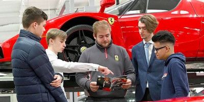 Ferrari Buka Lowongan untuk Siswa Magang