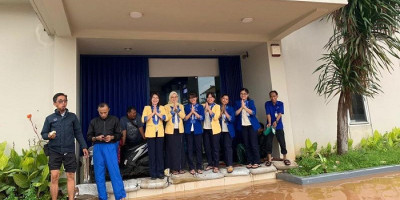 Tetap Layani Nasabah di Tengah Banjir