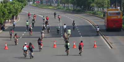 Pungli Parkir di Area Car Free Day Jakarta