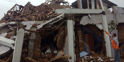 173 Warga Mengungsi Akibat Gempa Sukabumi
