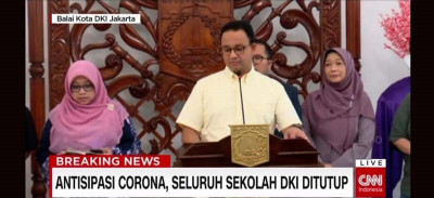 Kurangi Interaksi Warga, Anies Liburkan Sekolah
