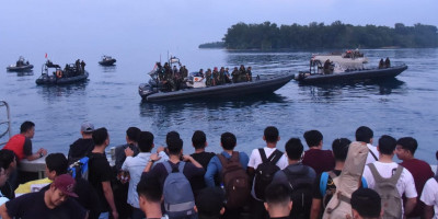 Pangkogabwilhan I Kawal Evakuasi 188 WNI Pulau Sebaru