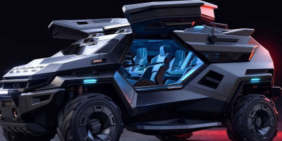 SUV Armotruc Siap Diajak Perang