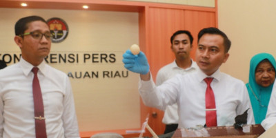 Polda Kepri Tangkap 5 Penjual Telur Penyu