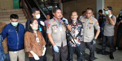 Sidak Pasar Palmerah, Stok Pangan Cukup dan Harga Stabil