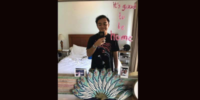 Kejutan WFH, Dipha Barus Aransemen Ulang Lagu Hindia