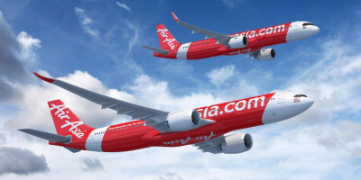 1 April, AirAsia Hentikan Sementara Seluruh Penerbangan  