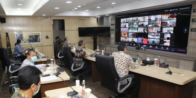 Pemerintah Sampaikan Perkembangan Penanganan Covid-19 kepada 120 Kedubes  