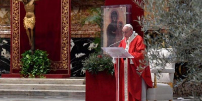 Minggu Palma Tanpa Kemeriahan di Vatikan 