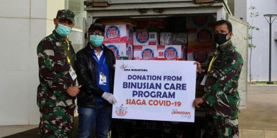 Hadapi Covid-19, Binus Galang Bantuan untuk Tenaga Medis dan Non Medis