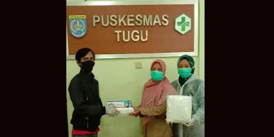 Wakil Ketua DPRD Depok Beri Bantuan APD ke Puskesmas