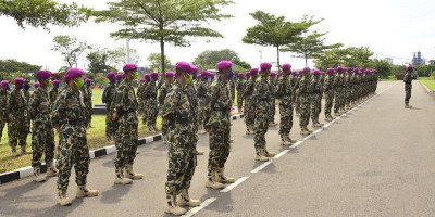 129 Prajurit Tamtama Remaja Perkuat Pasmar 1