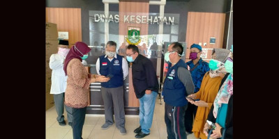 Perangi Corona, PUB Bersama Ketum SMSI Keroyok Banten