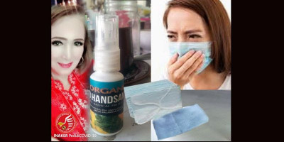 Masker Sutera Hasil Pengembangan Inaker Diyakini Mampu Sembuhkan Covid-19