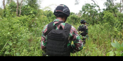 Tanggap Wabah Corona, TNI Perketat Patroli Keamanan di Perbatasan RI-PNG