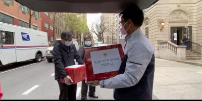 Aktivitas Konjen RI untuk New York Menghadapi Covid-19 di AS