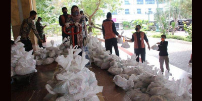 92.269 Paket Sembako Didistribusikan ke Tiga Wilayah Jakarta