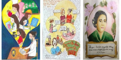 Melalui Gambar dan Karikatur, WNI di Jerman Ekspresikan Pesan Kartini