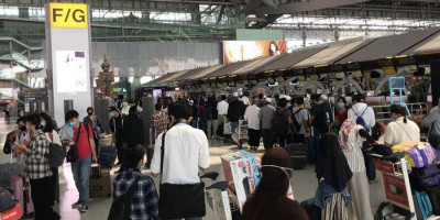 158 WNI dari Thailand Tiba di Tanah Air