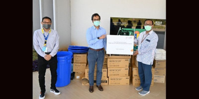 Mandiri Sekuritas Beri Bantuan APD ke Rumah Sakit