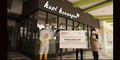 Kopi Kenangan Ajak Pelanggan Berdonasi 5000 Paket APD