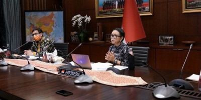 Retno Marsudi Usulkan Platform Kapasitas Obat ke Sebelas Menlu Negara Anggota ICGC