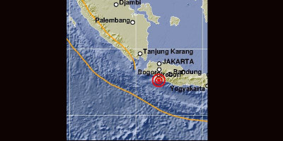 Berselang Dua Menit, Gempa Mengguncang Sumatera dan Jawa