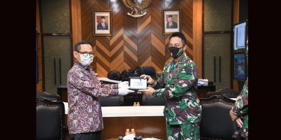 Kasad Terima Audiensi PLN, Bahas Bantuan untuk Bangun Perumahan Prajurit