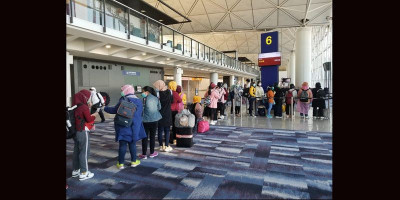 Terimbas Covid-19, Puluhan WNI Dipulangkan dari Hong Kong