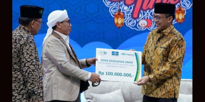 Pegadaian Syariah Donasikan Rp 100 Juta untuk Imam, Khotib, dan Guru Ngaji Terdampak Covid-19