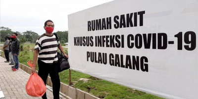 Kabar Gembira dari RSKI Pulau Galang, Pasien Dinyatakan Sembuh 