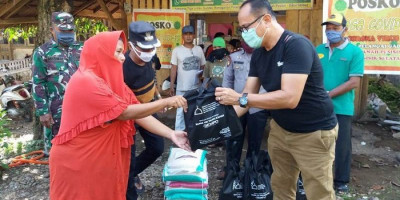 Peduli Covid-19, Politisi PAN Gandeng Dempo Group Salurkan Bantuan di Pesisir Selatan