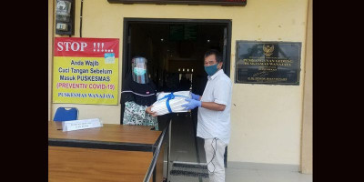 Ukhuwah 68 Bantu APD ke Sejumlah Puskesmas di Bekasi dan Tangerang