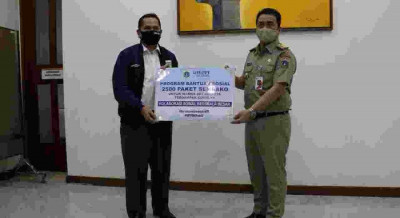 Pemprov DKI Terima Bantuan 2.500 Paket Sembako dari HIPPI