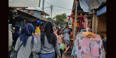 Masker Hanya Aksesoris, Aktivitas di Tanah Abang Tetap Padat