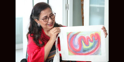 Menaklukkan Corona dengan Terapi Seni