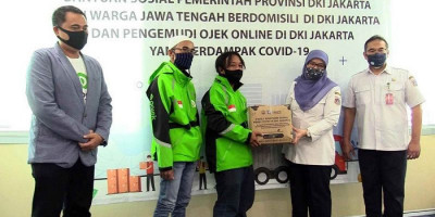 Alhamdulillah, Warga Jateng, Ojol dan Pemelihara Tempat Ibadah Dapat Bansos